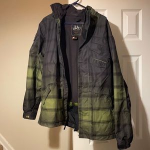 Burton White Collection snowboard/ski winter jacket